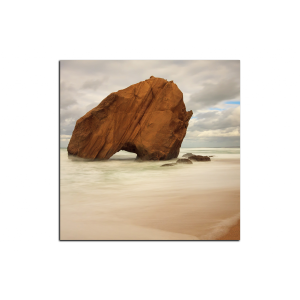 Obraz na plátně - Skála na pobřeží - čtverec